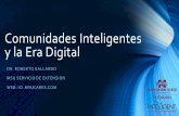 Comunidades Inteligentes y la Era Digital - Roberto Gallardo