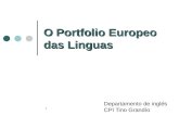 O portfolio europeo das linguas