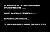 Hotel GHL Mila Style