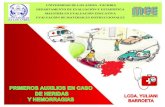 PRIMEROS AUXILIOS EN CASO DE HERIDAS Y HEMORRAGIAS