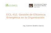 EC0412: Gestión de Eficiencia Energética en la Organización, (ICA-Procobre, Dic. 2016)