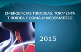 Emergencias tiroideas 2015