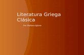 Literatura griega clásica