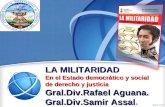BASES CONCEPTUALES DE LA MILITARIDAD, PROGRAMA SINÓPTICO Y ANALÍTICO.