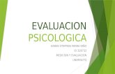 Evaluacion psicologica medicion y evaluacion