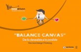 Balance Canvas - Design Thinking