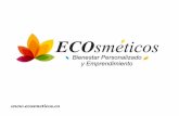 ECOsmeticos: Arquitectura Cosmetica