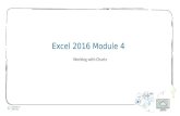 Excel module 4 ppt presentation