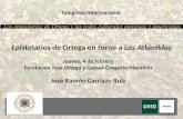 Epistolarios de Ortega en torno a Las Atlántidas