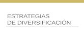 8. Estrategias de Diversificacion