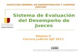ENJ-100 Módulo II - Evaluación del desempeño - Curso Carrera Judicial AJP