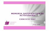 Memoria Anual de Actividades 2007 de la Iglesia Católica en España