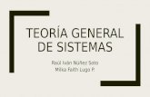 8.  teoria general de sistemas