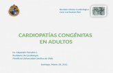 Cardiopatías congénitas en el adulto