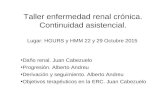 Enfermedad renal crónica: diagnostico, clasificacion y progresión.
