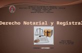Derecho notarial y registral