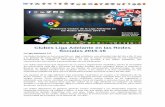 Clubes Liga Adelante en las Redes Sociales 2015-16 (Enero 2016) By Álvaro Cimarra.