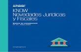 KNOW nº44: Novedades Jurídicas y Fiscales