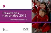 Resultados Nacionales de la prueba PLANEA 2015. Lenguaje y Comunicación. Educación Básica