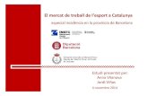 Presentació del mercat de treball a Catalunya