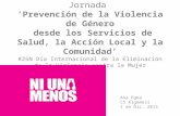 Prevención de la Violencia de Género desde los Servicios de Salud, la Acción Local y la Comunidad