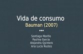 Vida de consumo  bauman (2007)