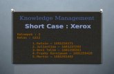 KM Case Study - Xerox