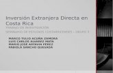 Inversión extranjera directa en Costa Rica