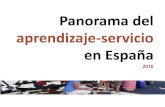 Panorama Aprendizaje-Servicio España 2016