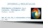 Atomos y moleculas - BIOQUIMICA