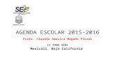 Agenda escolar 2015 2016