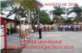 Est10   primer homenaje de ciclo escolar 2015-2016