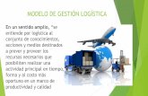Modelo de gestión logística