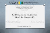 Alexis de tocqueville- La Democracia en America