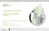Московский урбанистический форум 2016