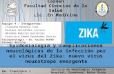 Zika, epidemiologia y complicaciones neurológicas