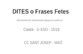 Dites català 1r - 15-16