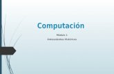 Computación - Módulo 1
