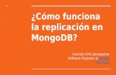 ¿Cómo funciona la replicación en mongo db?