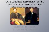 La economía española en el siglo xix