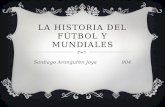 La historia del fútbol y mundiales