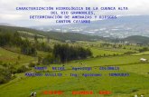 Caracterización hidrográfica de la cuenca del río Granobles. Ecuador