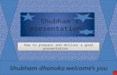 shubham dhanuka(sec b) presentation