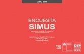 Encuesta SIMUS - DTPM - Santiago de Chile