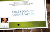 Politicas nacionales de comunicacion