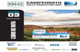 Rally La Rioja: Libro de ruta