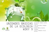 Unidades Basicas de la Ecologia