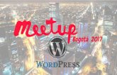 Cómo participar en la comunidad de wordpress bogota - meetup