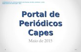 Portal periódicos CAPES: Guia - Maio 2015