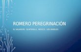 Peregrinación con Monseñor Romero. Ruta del Migrante 2016